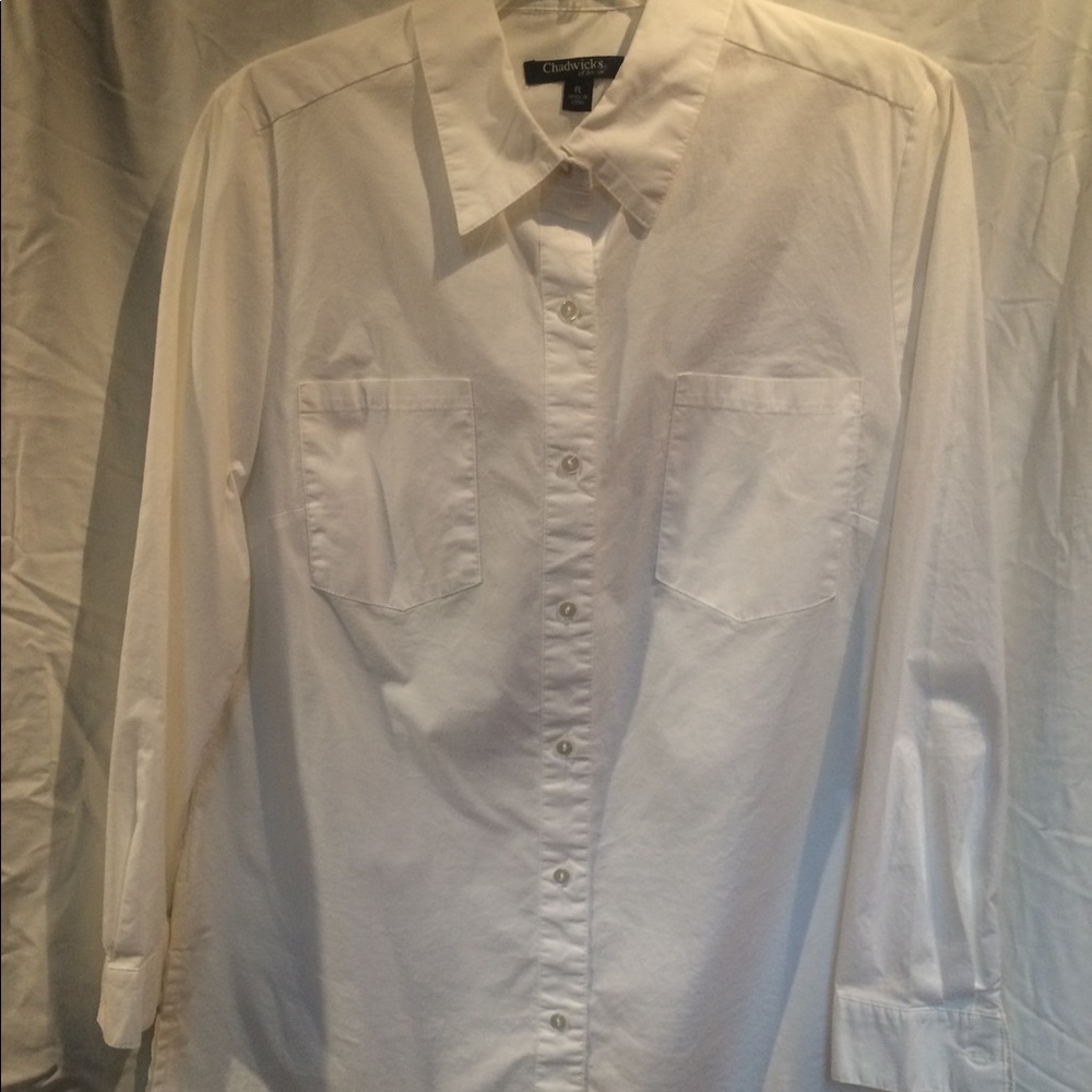 PL White tunic blouse